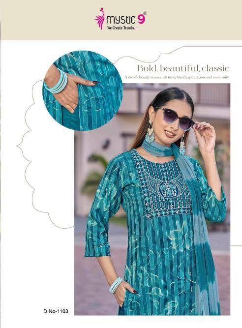 Mystic9 rubina vol 11 Indian kurti wholesalers